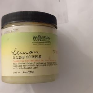 Lemon and lime body butter